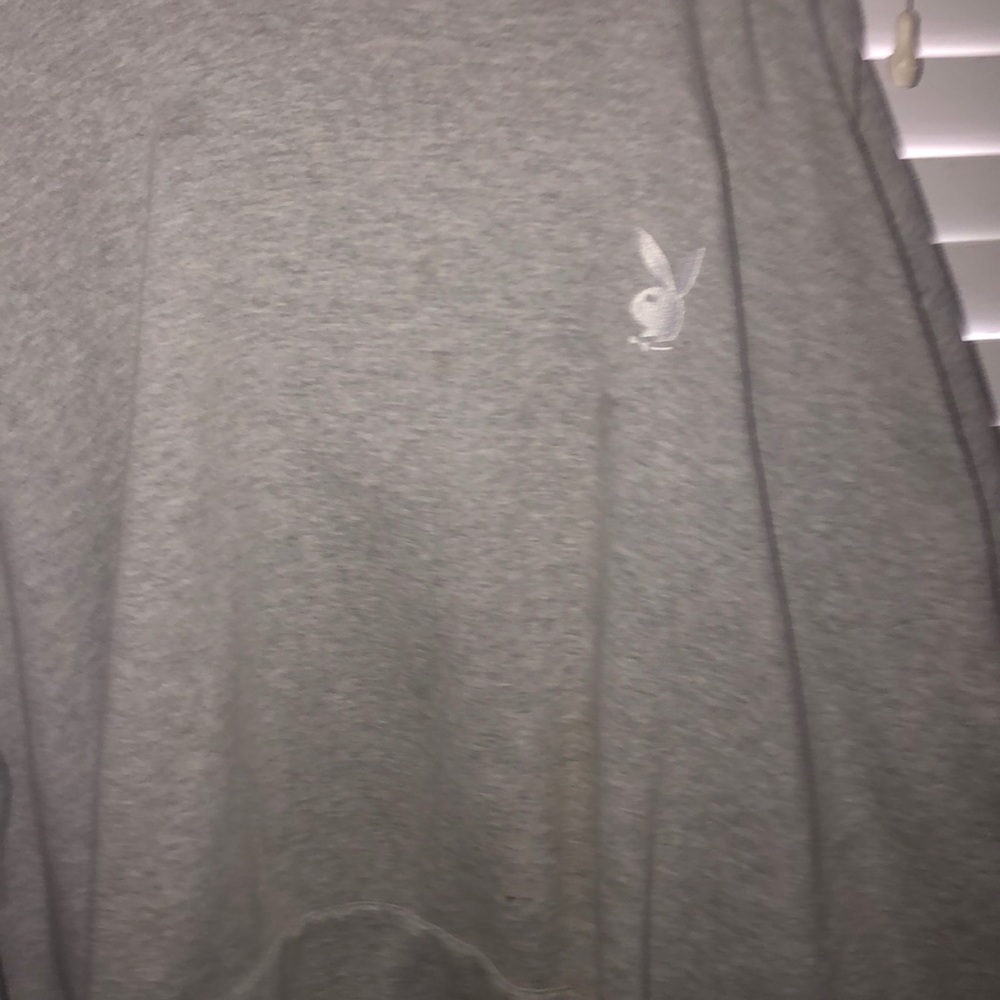 Oversized playboy hoodie